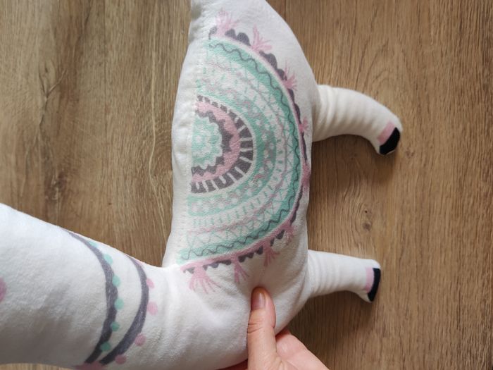 Lot déco 8 pièces licorne lama arc en ciel paillette - photo numéro 6