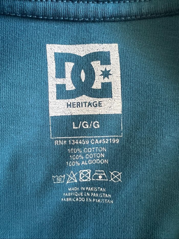 Tee-shirt bleu taille L DC Shoes - photo numéro 6