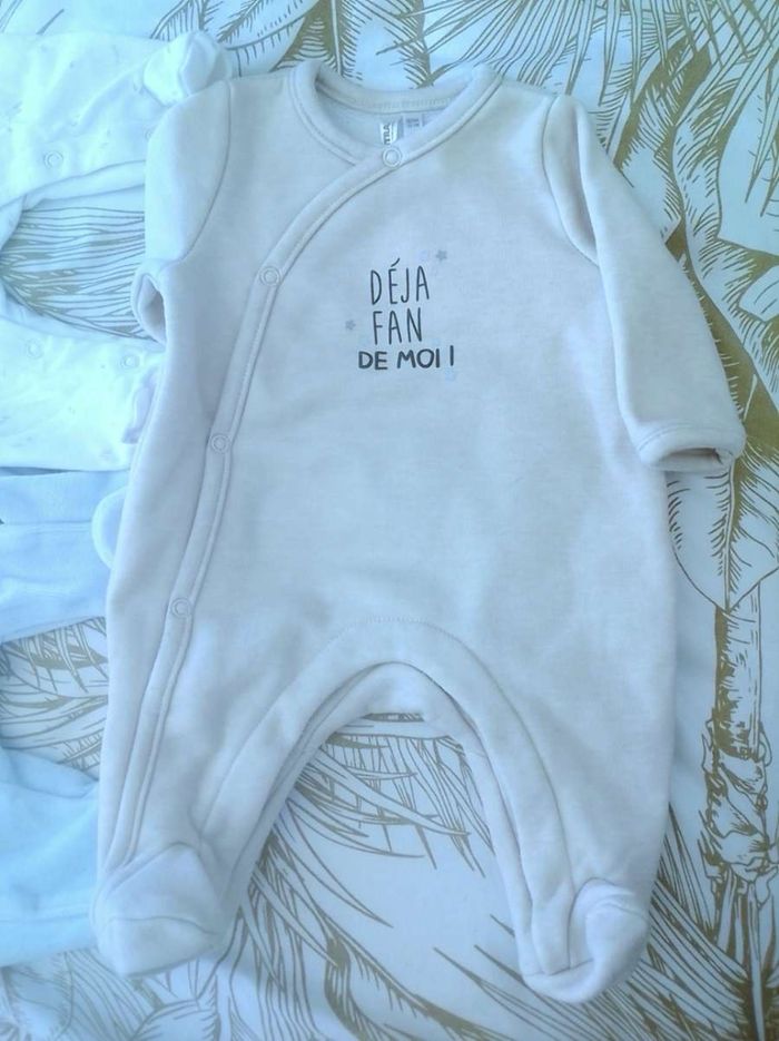 Lot 3 pyjama naissance - photo numéro 4