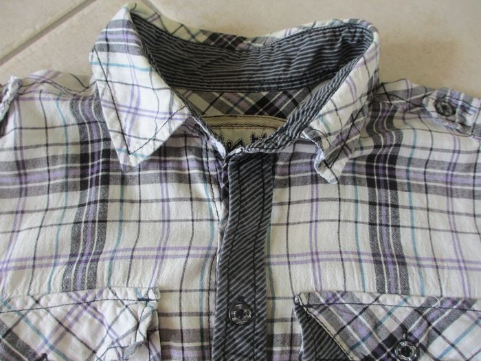 Chemise manches courtes homme Cent’s – Taille S - photo numéro 2