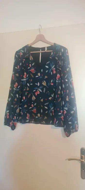 Blouse marine I.Code