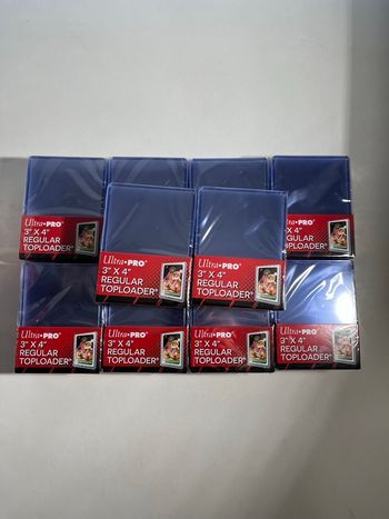 10 x paquets de 25 toploaders Ultra PRO