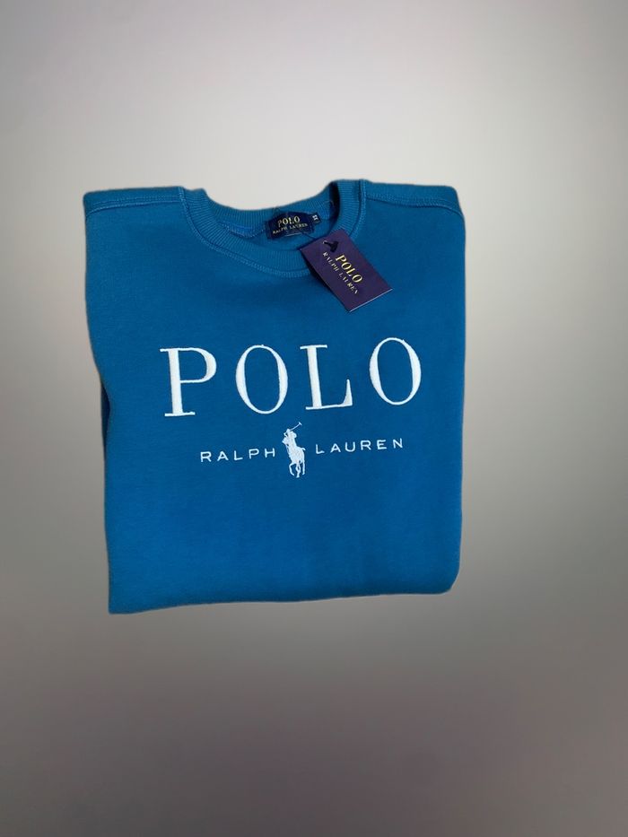 Pull Ralph Lauren bleu taille X. S.