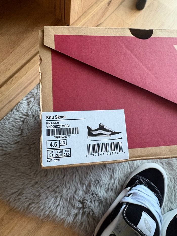 Baskets vans knu skool taille | 36 - photo numéro 9