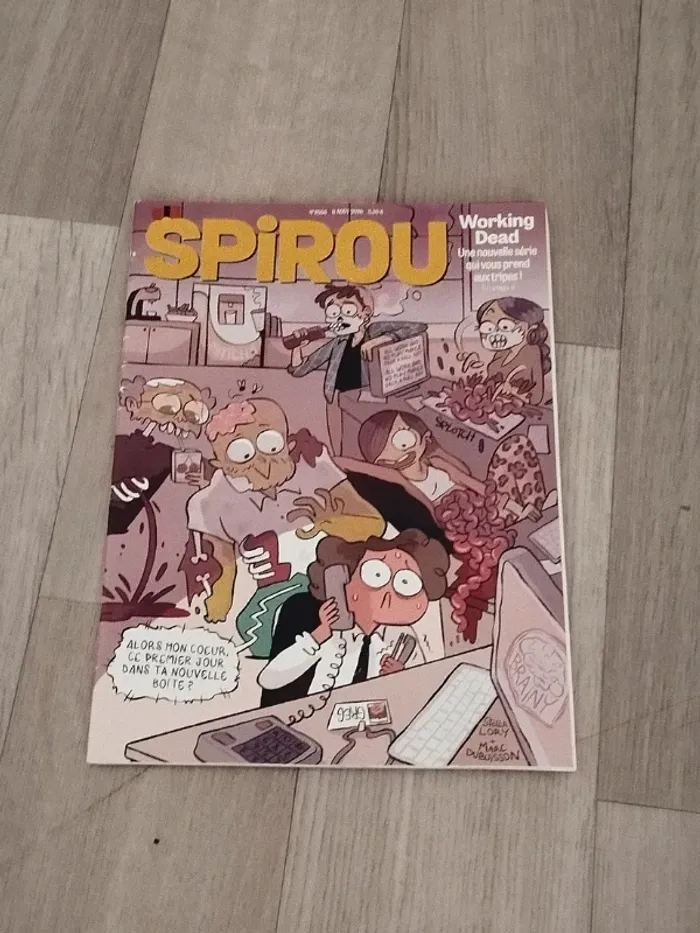 Lot de 10 BD magazines  SPIROU année 2024-25 L087 - photo numéro 5
