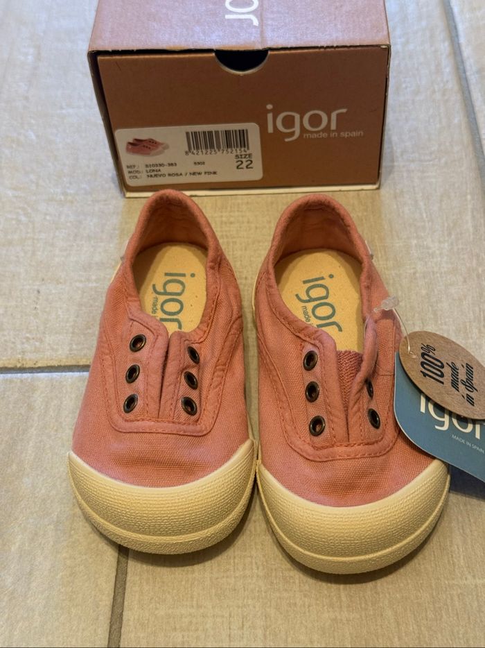 Chaussure IGOR Lona nuevo rosa