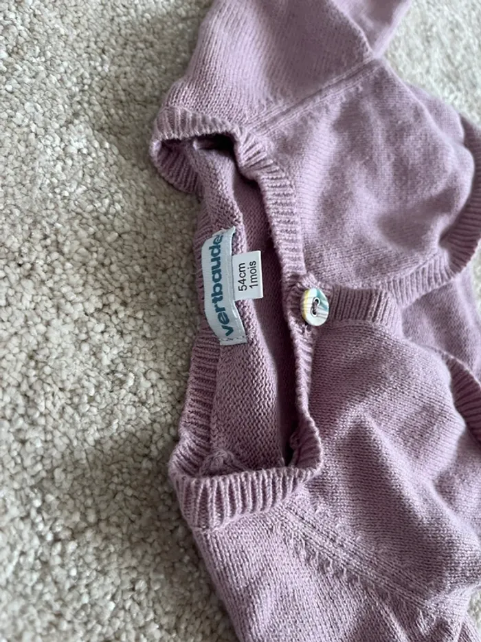 Gilet bébé fille - photo numéro 2