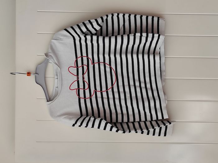Pull fin fille – 7 ans (marqué 8 ans) – Minnie - photo numéro 2