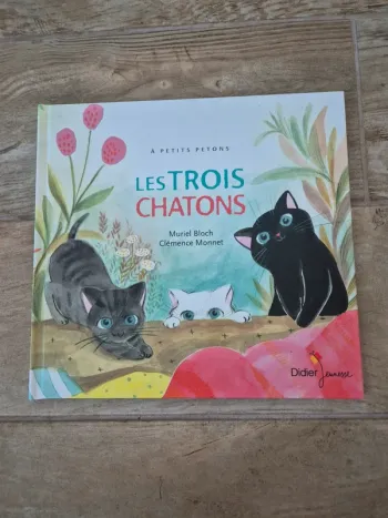 Livre Les trois chatons Muriel Bloch