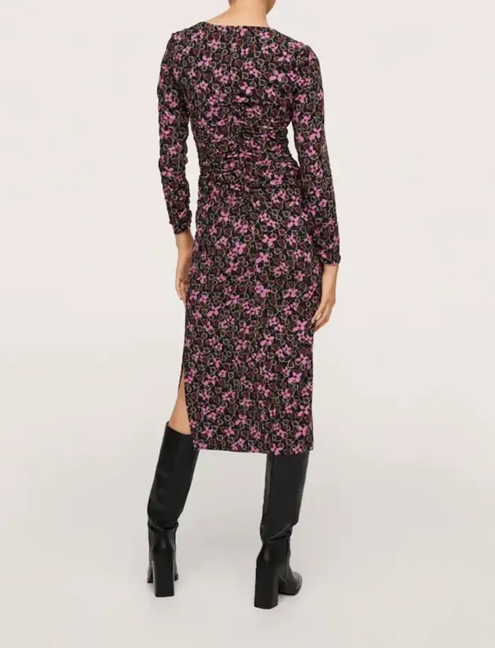 Robe mango fleurie - photo numéro 9