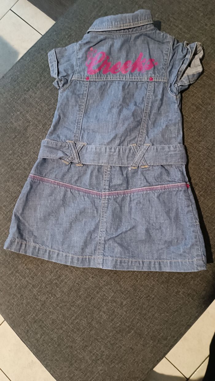 Robe en jeans taille 3 ans fille - photo numéro 3