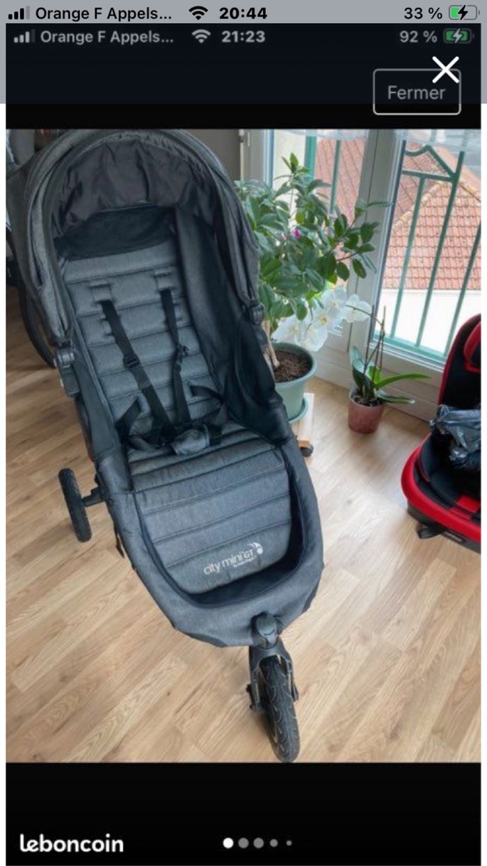 Poussette baby jogger gt2