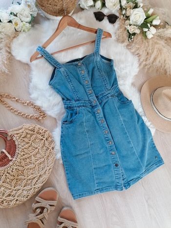 Jolie robe en jeans Bonobo taille 36