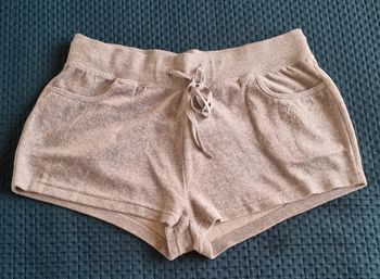 Short gris chiné pour dormir ou pour la maison