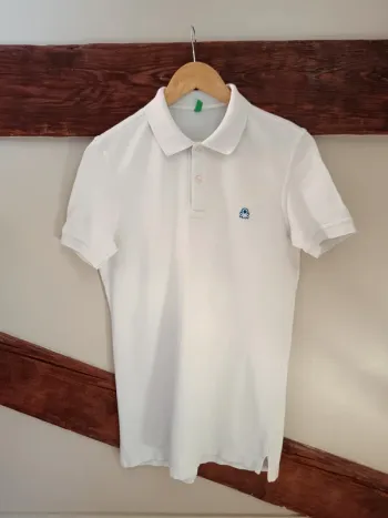 Polo crème United Colors of Benetton