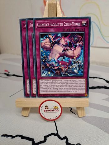 Playset 3x Carambolage Fracassant Des Gobelins Motards Yu-Gi-Oh! Héritage de la Destruction FR LEDE