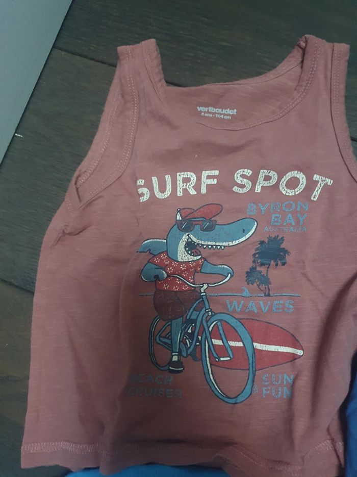 Lot t shirt/polo garçon 4 ans - photo numéro 2