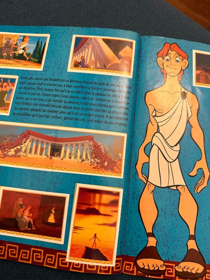 Album livre Panini complet stickers autocollants Disney Hercules - photo numéro 6