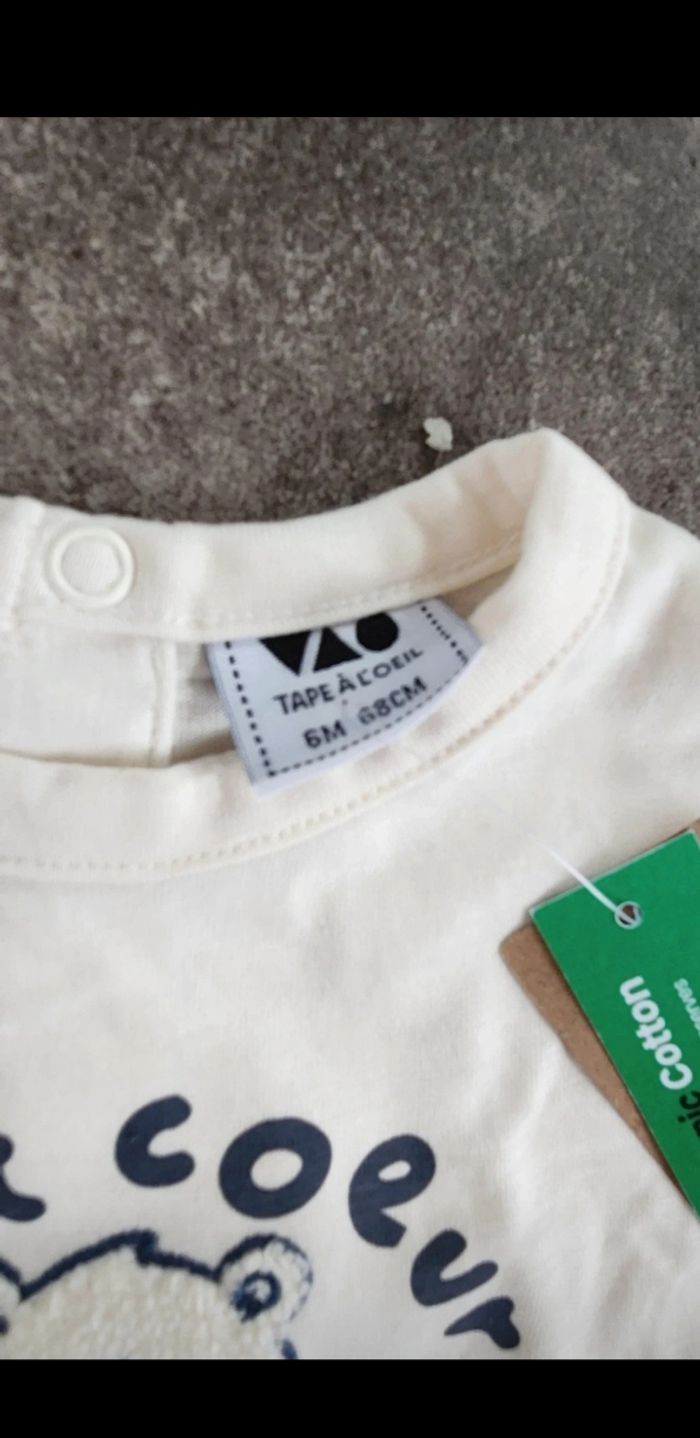 Tee shirt tape a l'œil - photo numéro 2