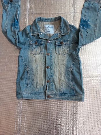 😴Veste en jeans Bilook 14ans T34
