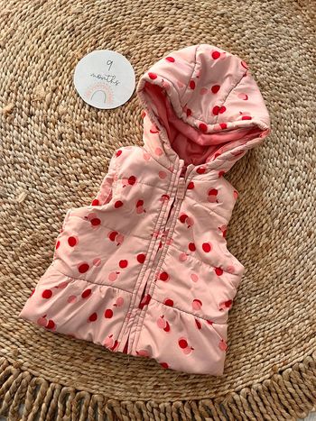 Veste sans manche avec capuche