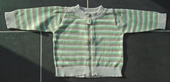 Gilet zippé garçon 12 mois (74 cm) Sergent Major