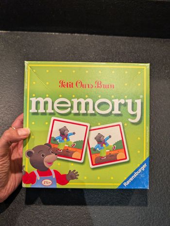 Jeu Memory Petit Ours Brun