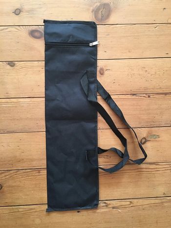 Housse de transport sac protection tissu noir boutique indépendante pour structure pieds etc