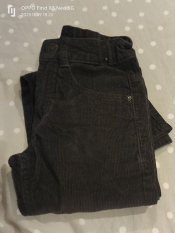 Jean velours côtelé 7ans-120-125cm Kiabi Réduction jusqu'à -70%