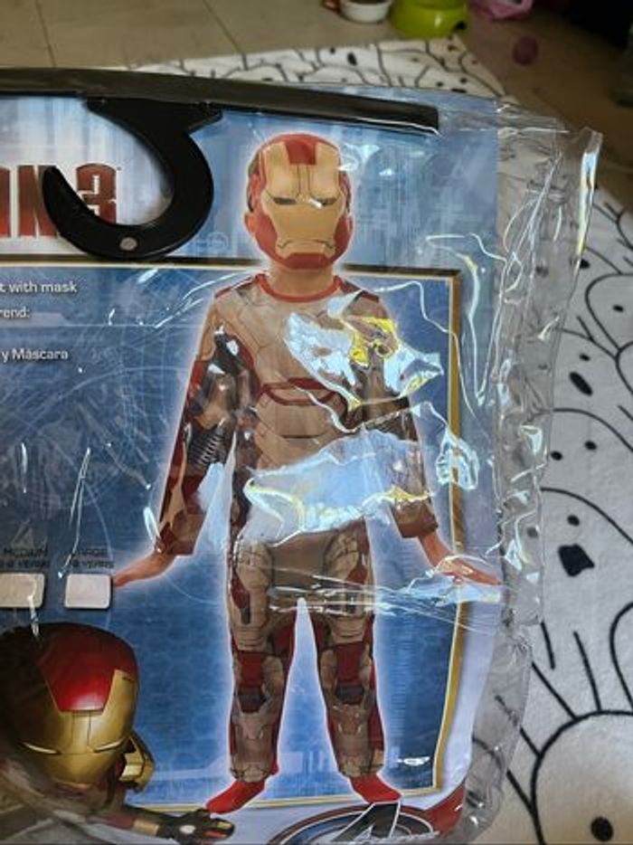 Déguisement garçon Iron man Taille 3-4 ans Neuf