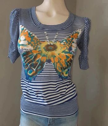 Tee-Shirt Papillon T.S Vintage