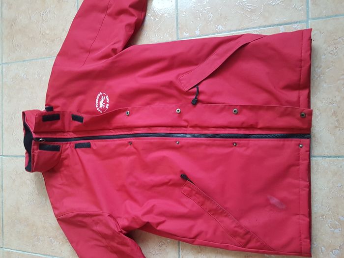 Parka à capuche homme L rouge Kariban