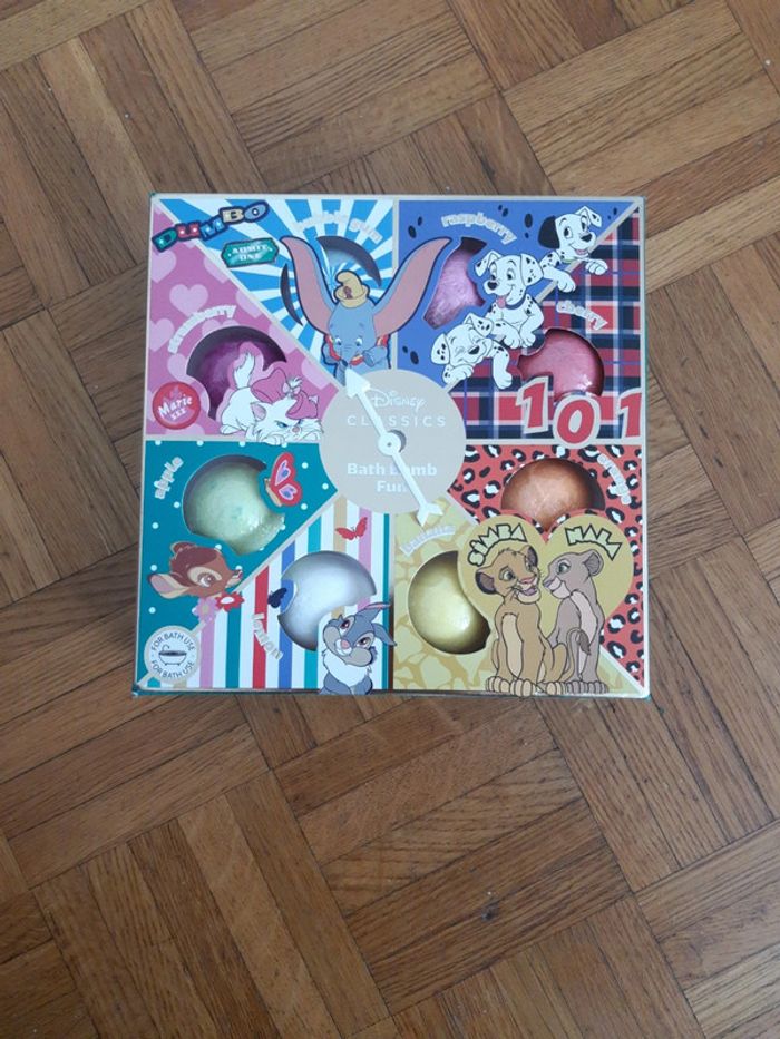 Coffret de 8 boules bain disney Disney Beebs