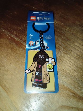 Porte clé métal Lego Hagrid Harry Potter