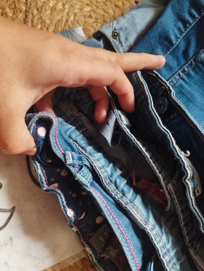 Lot jupes en jean 8ans - photo numéro 12