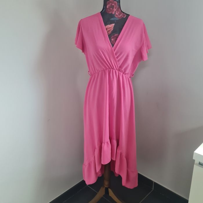 Belle robe rose longue rosy day
