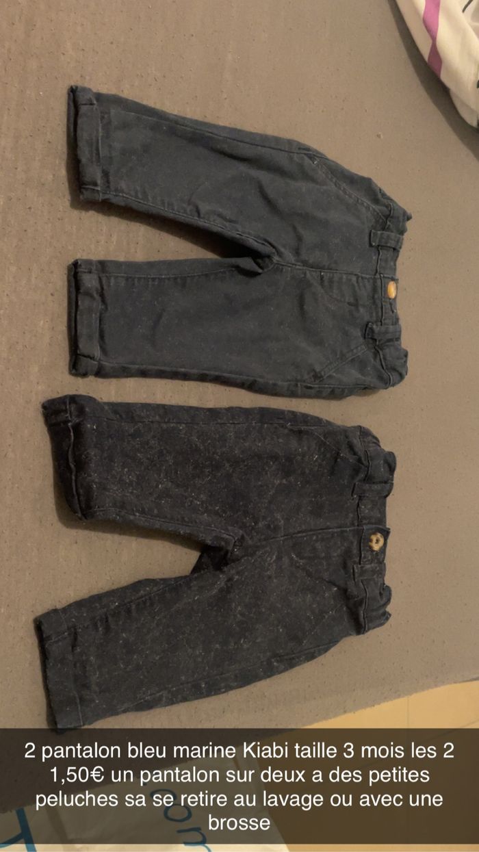 Lot pantalon