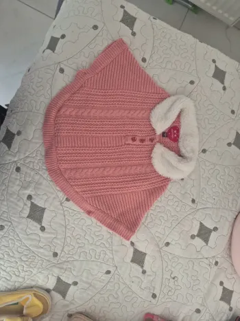 Poncho bebe fille