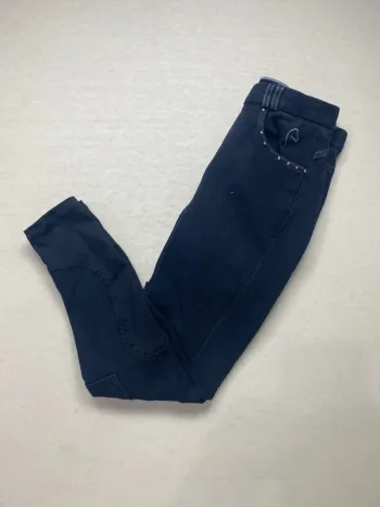 Pantalon Equithème noir strass – Taille 34 – Très bon état