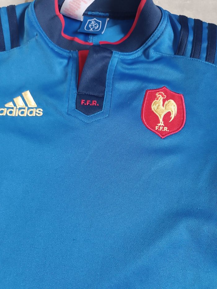 T-shirt rugby france garçon 10 ans - photo numéro 2