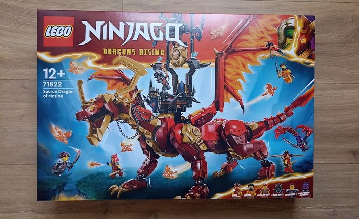 LEGO đź§± Ninjago 71822 Le dragon source du mouvement NEUF