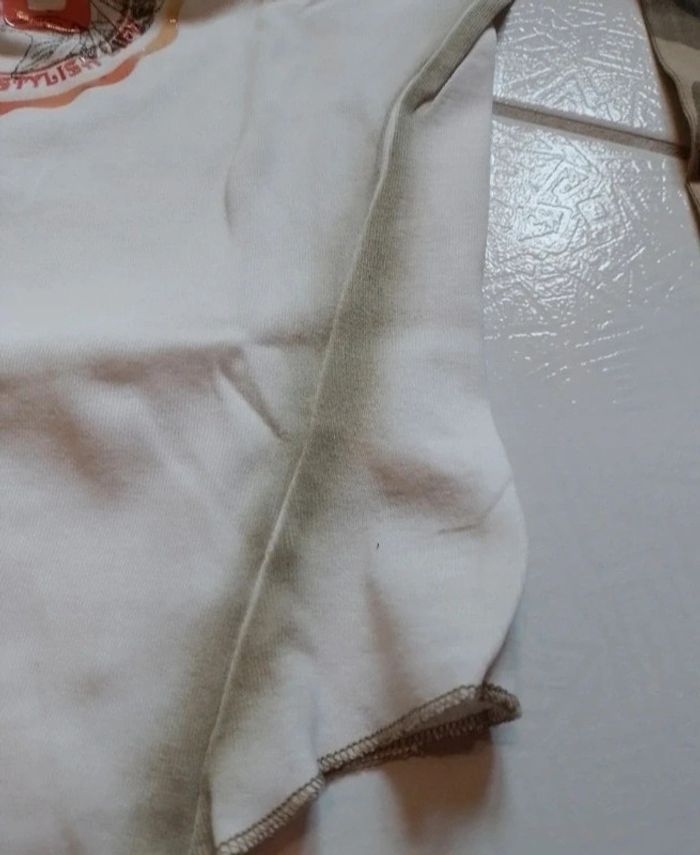 Pull blanc et vert kaki femme Protest - photo numéro 12