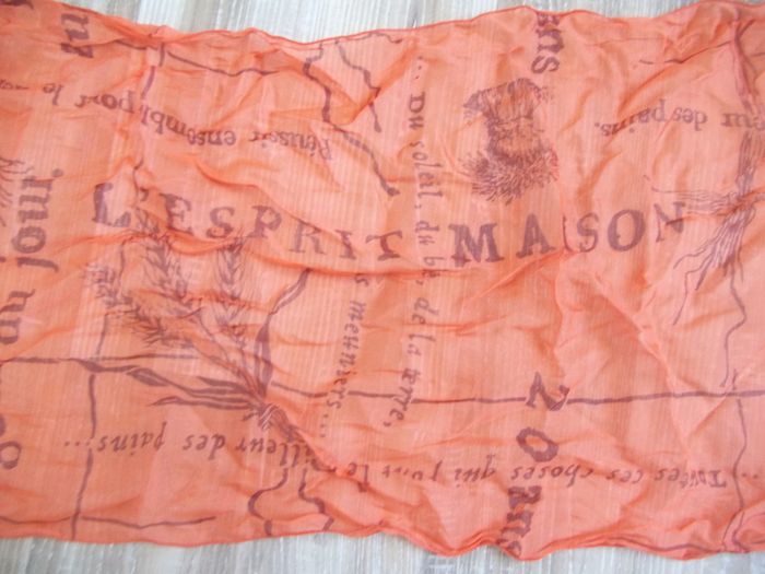 Etole soyeuse orange de boulangère - photo numéro 4
