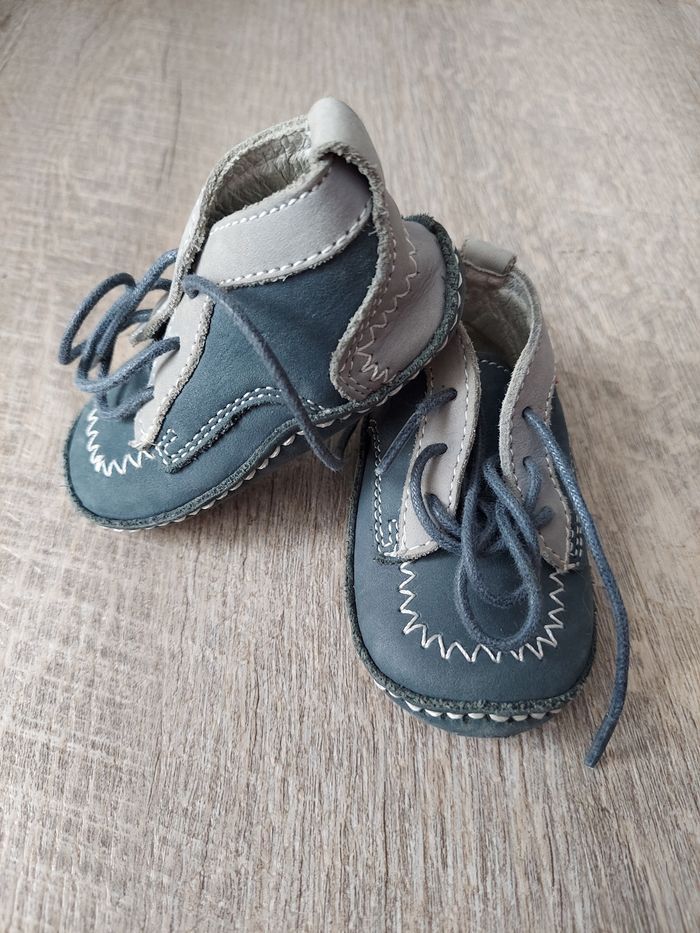 Chausson chaussures souple kickers 3-6mois