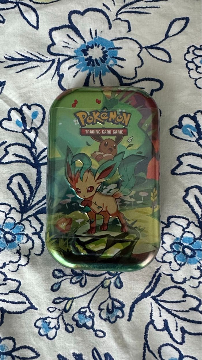 Pokemon Mini tin évolutions prismatiques phyllali scellée