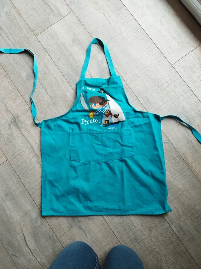Tablier cuisine pirate - photo numéro 2