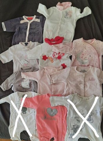 Lot 9 pyjamas naissance