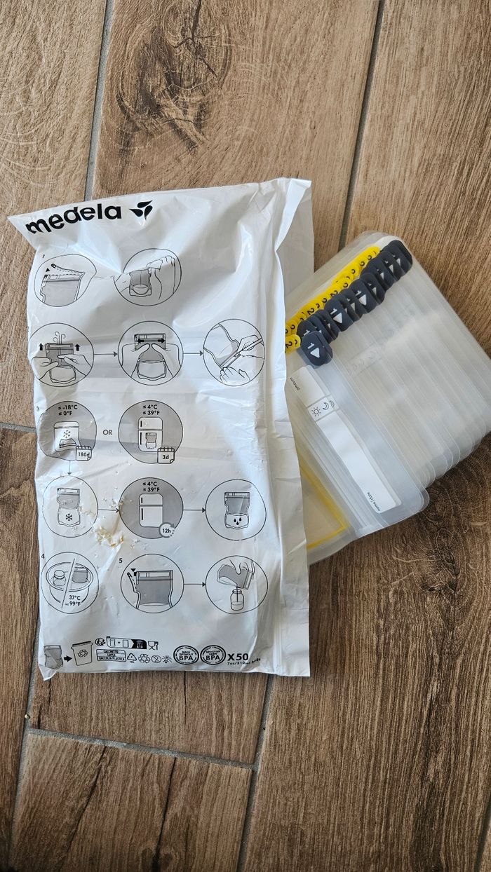 Set double pompage tire lait Medela - photo numéro 2