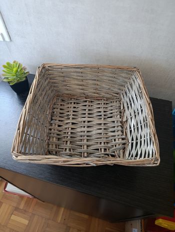 Panier osier 