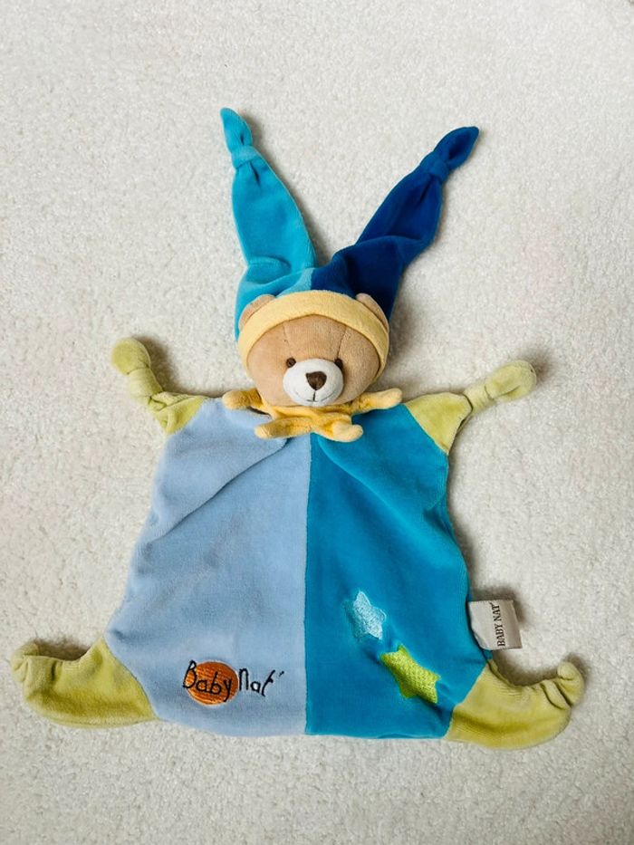 Doudou plat ours babynat